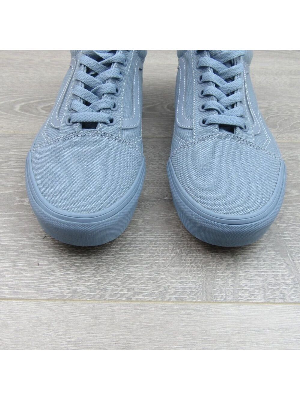 Vans Old Skool Mono Dusty Blue Mens Size 9 Sneakers NEW - Picture 5 of 13